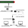RJ45 Ethernet Splitter, 1 to 2 Ethernet Extender Connector Female