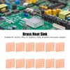 10Pcs Brass Heat Sink Electronic Components P15 x 5 x
