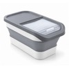 Collapsible Airtight Food Storage Container – Sealed Lid for Pet
