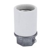 B&P Lamp® High Heat Resistant Porcelain Keyless Medium Socket 1/2IPS