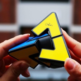 Meffert's Pyraminx Duo - The Original Starter Diamond Brainteaser Puzzle Challenge from Recent Toys - Travel Friendly Fun for Ages 9 - Adult…