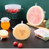 Silicone Stretch Lids 6-Pack – Reusable Food Covers for Bowls,