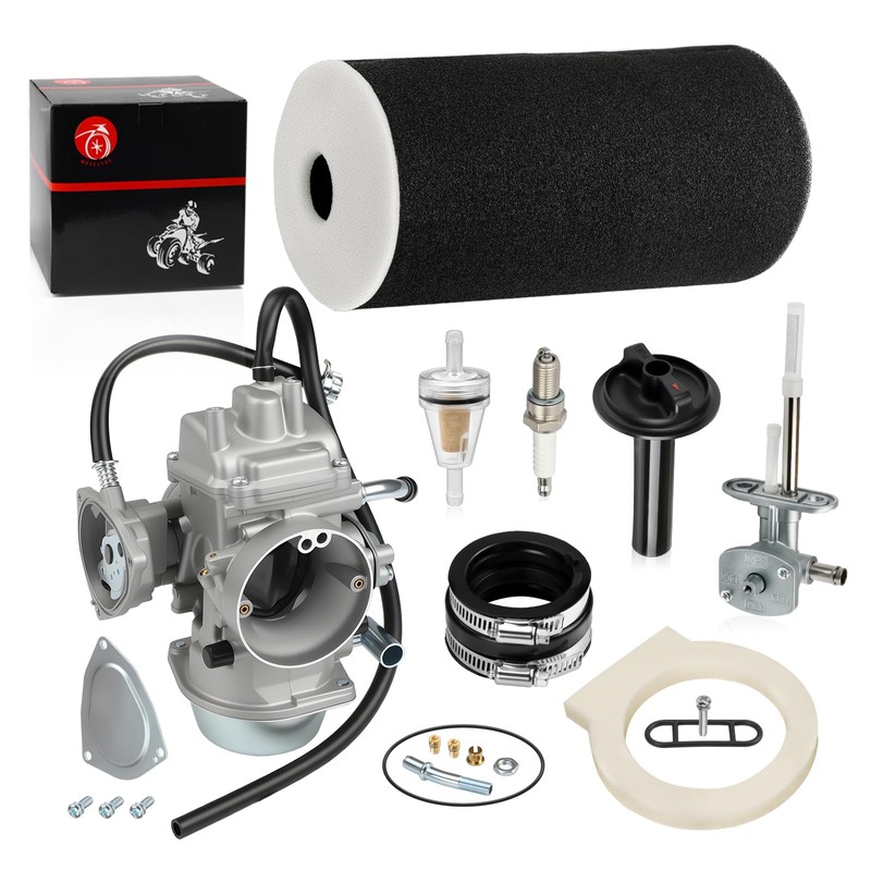 Carburetor Carb and Fuel Valve Petcock + Lever + Air