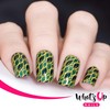 Whats Up Nails - B046 Petal to the Metal Stamping