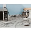 Appliance Power Extension Cord 1 Foot Short Flat 3 Plug