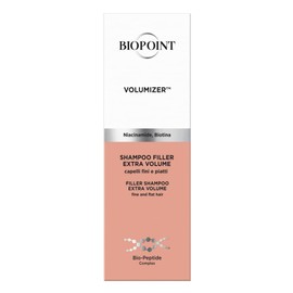 Biopoint Volumizer Shampoo for Fine Hair, Filler Extra Volume for Voluminous and Full Hair, 200 ml