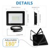 ZHPINGMX 100W LED Flood Light Outdoor, 10000LM Super Bright Floodlight