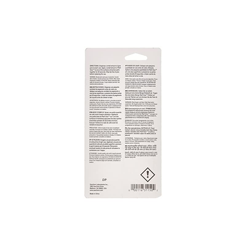 Seachem Reef Glue Cyanoacrylate Gel Coral Frag Mounting, 20g (001167)