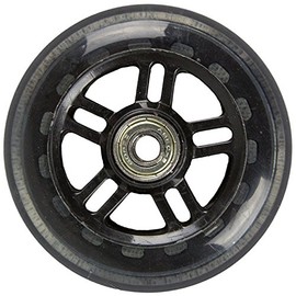 JD Bug Original Street 100mm Wheel w. Bearings - Black