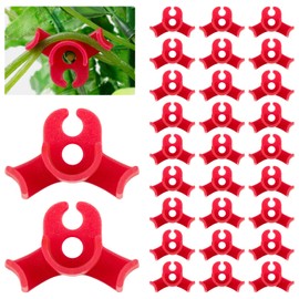 ANNASAMDO Pack of 100 Plant Benders Plant Clips, 90 Degree Low Stress Training Plant Clips Plant Trainer for Low Load, Plant Bender Clips of Plant Stems Change the Growth Direction