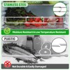 RV Refrigerator Tension Rods, 4 Pcs RV Fridge Bars Adjustable