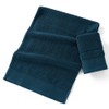 sense gnosis Blue Navy Hand Towel Set of 2 Ribbed