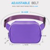 ZORFIN Belt Bag for Women Men Fashionable Crossbody Fanny Packs