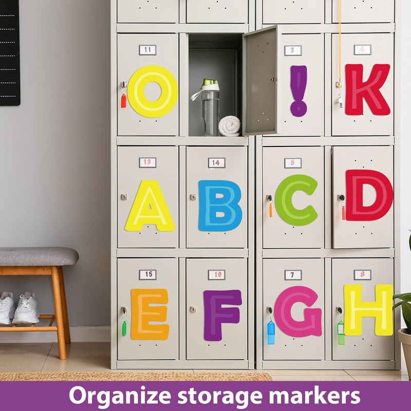 150PCS Large 7" Font Bulletin Board Letters and Punctuation Set,
