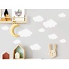 Little Deco DL492 Wall Sticker Clouds I 2 x A4