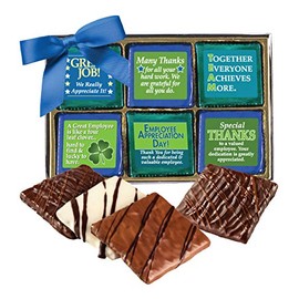 Employee Appreciation - Chocolate Covered Graham Crackers - 12 piece