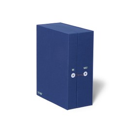 Savor | Pet Memorial Box for Dog, Cat, and Other Pets | Pet Loss Sympathy Gift and Keepsake Box for Vet Records, Tags, Collars, Toys, and More (Blue, Standard Style)