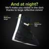 Velmia Shoe Covers with Velcro Fasteners, Reinforced Toe and Large