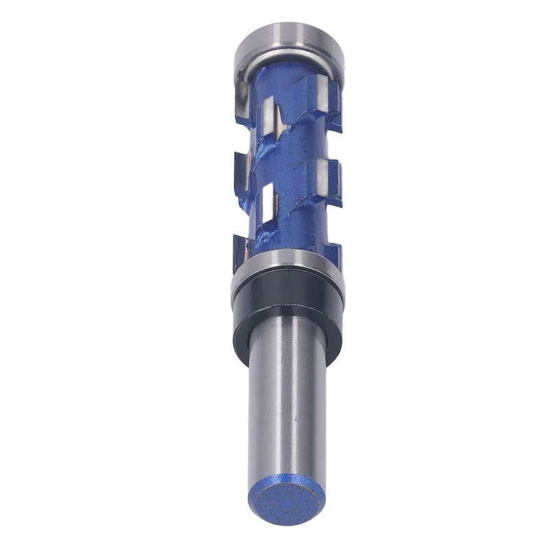 Spiral Flush Trim Router Bit 1/2x19x45mm Dual Bearing Round Shank