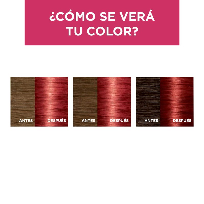 Tinte para cabello Excellence L'Oréal Paris 6660 Rubio Oscuro Rojizo