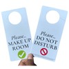 Hotel DND Do Not Disturb sign hanger for door, Sold