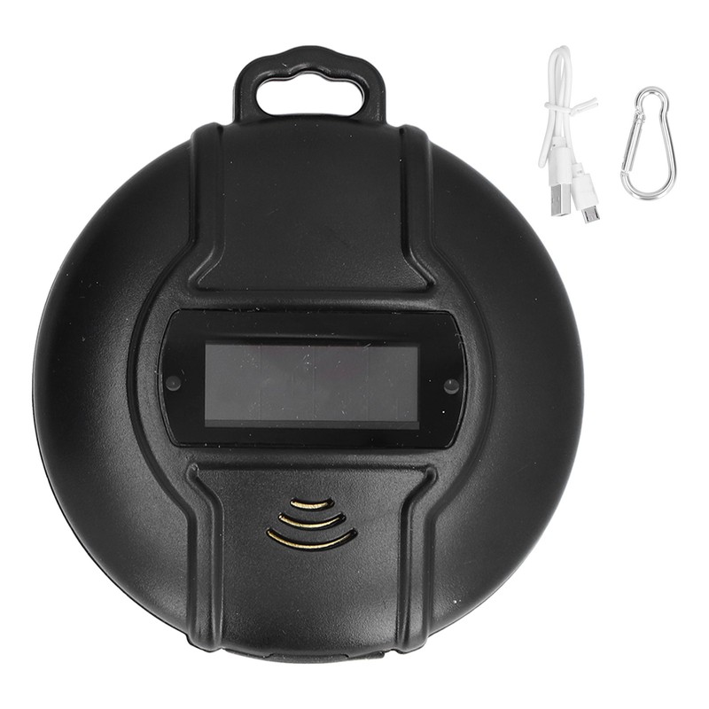 Solar Mosquito Repeller Portable Electronic Ultrasonic Insect Pest Repellent for