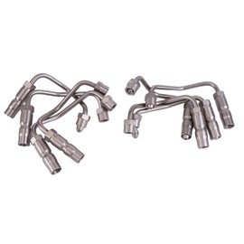 904-127 904-126 Fuel Injector Lines Set 8PCS for 2001-2004 Sierra Silverado 2500 HD 3500, for C4500 Topkick 6.6L LB7 Fuel injector Lines Duramax Diesel 97188723, 904-129, 904-128, 97188720