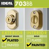 Ideal Security Model 703 Keyed Deadbolt for Storm and Screen