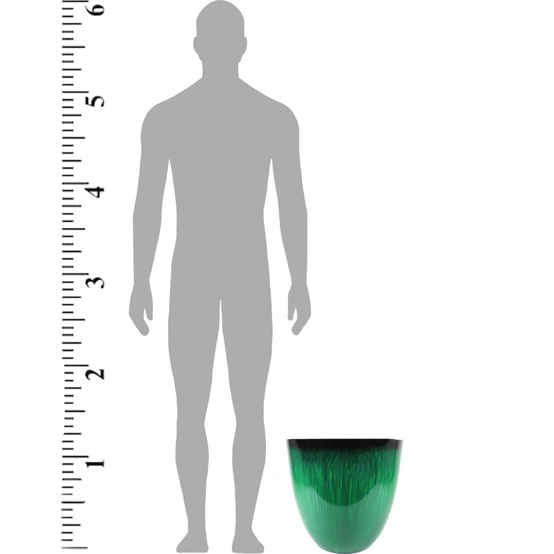 Gardener Select (EPR15-205) Large Egg Shaped Planter - Modern Indoor