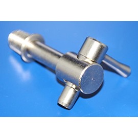 MAAJ Metal Tap Replacement Pipe for Wine Barrels 1 + 2 + 3 + 5 + 10 Liter