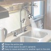 EXCELFU RV Kitchen Faucet,Camper Sink Faucets Replacement with Chrome