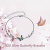 YAFEINI Butterfly/Turtle/Ladybird Anklet for Women Sterling Silver Daisy Anklet Bracelet
