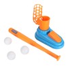Kids Baseball Pitching Toy 3 Balls Baseball Bat Sports Leisure