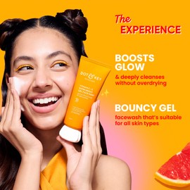 DOT & KEY Vitamin C + E Super Bright Gel Face Wash For Glowing And Brightening Skin | All Skin Types| With Triple Vitamin C| Face Wash For Women & Men|175 Ml