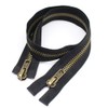 ByaHoGa 65 cm #8 Large Zip Metal Zip 2 Way