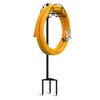 Suchek Metal Garden Hose Holder Stake, Freestanding, Heavy Duty Water