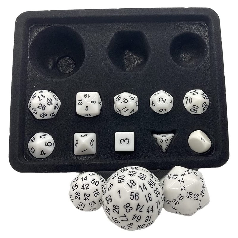 Grinning Gargoyle – 13x Deluxe Polyhedral Dungeons and Dragons Dice