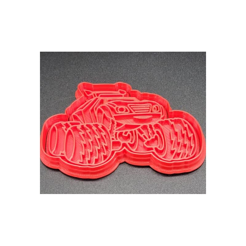 Blaze Monster Machine Blaze Truck Cookie Cutter & Stamp