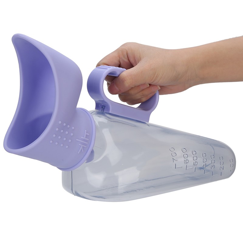 700ml Female Urine Collection Container Spill Proof Urinal Funnel for