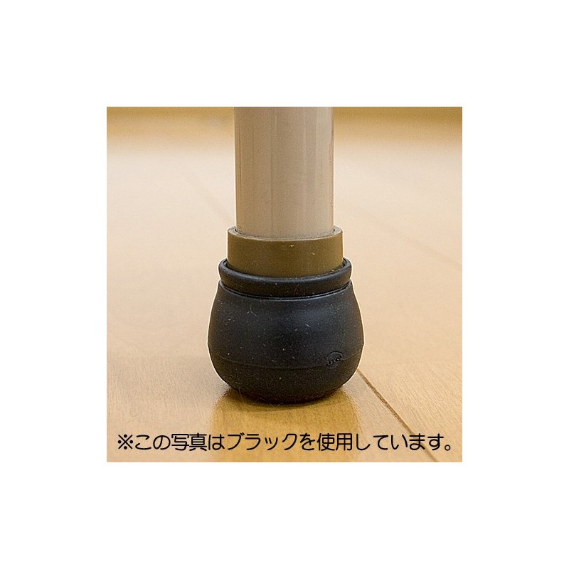 Chair Leg Fit WAKI EC-008 Black, 1 Leg