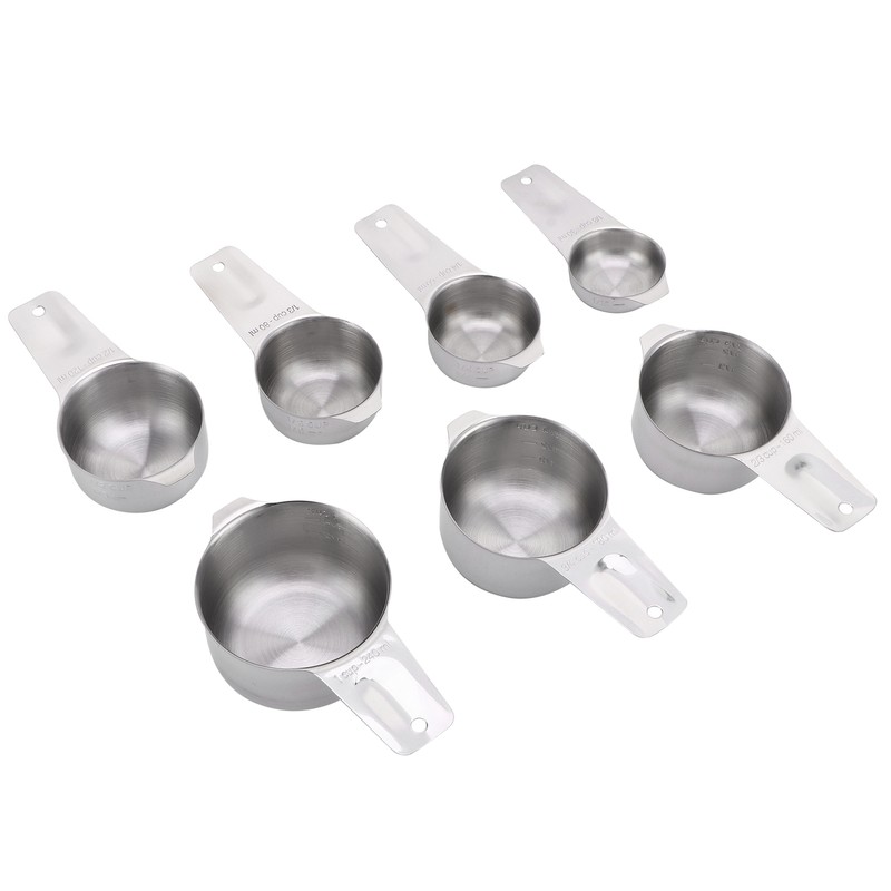 14Pcs/Set Measuring Cups Spoons Kit with Scales Food Grade Stainless