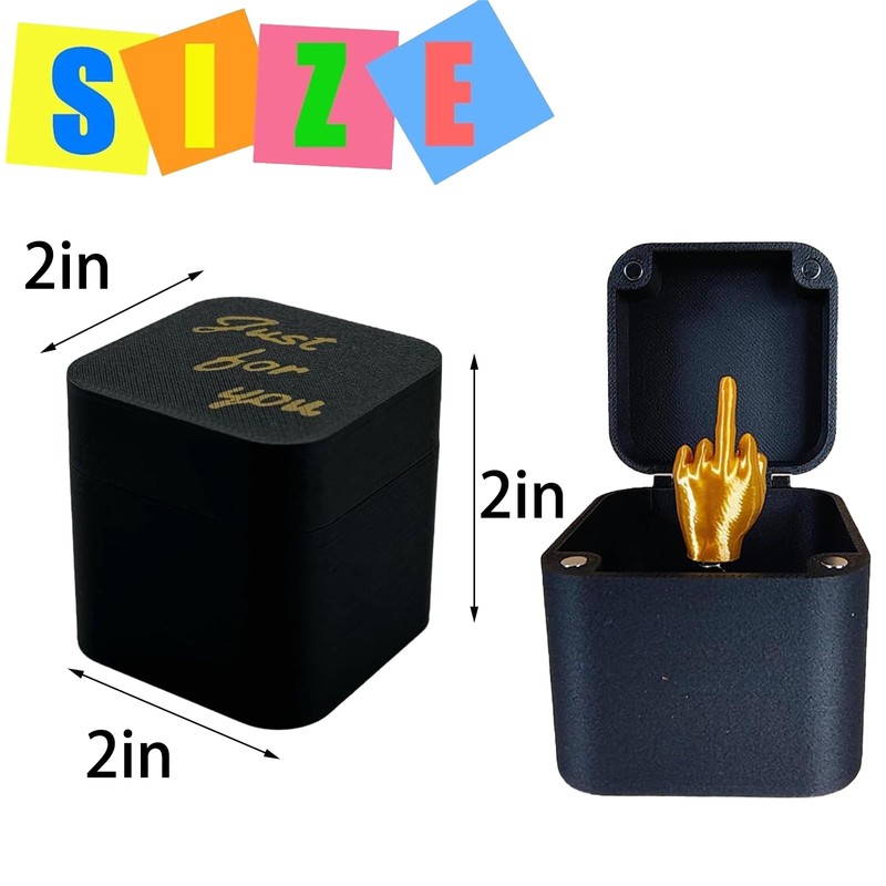 RAESOUL 3 Packs Finger in a Box, Finger Surprise Gift