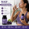 Suplemento Alimenticio NAD+ con Resveratrol | 60 Cápsulas de 500