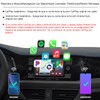 Adaptador Inalámbrico CarPlay con 5.8GHz WiFi, Adaptador Inalámbrico Android Auto,