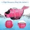 Dogcheer Dog Life Jacket, Cute Mermaid Dog Life Vest for