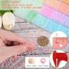 Pastel Glass Seed Beads for Jewelry Making, 13000Pcs 2mm Small