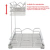 OCG Under Sink Cabinet Organizer Two Tier Pull Out Shelf