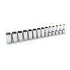 GEARWRENCH 14 Piece 3/8" Drive 6 Point Mid Length Metric