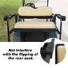Roykaw Golf Cart Armrest with Cup Holder/Rear Seat Arm Rests