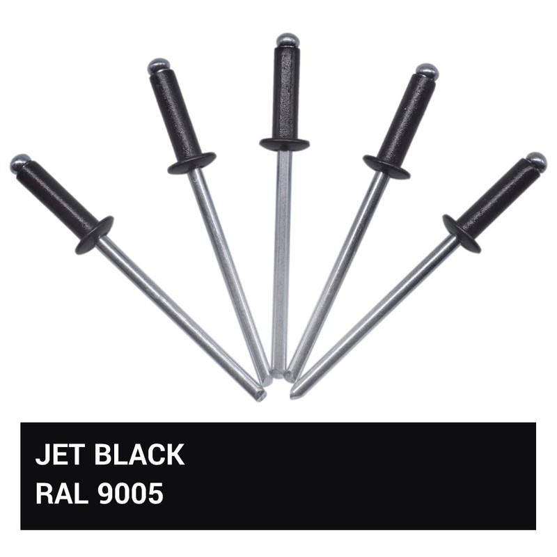 SKIR'CO Pack of 150 blind rivets painted 4.0 x 16
